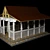 Stylish Gazebo - Perfect for Exteriors 3D model small image 1