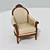 Classic Chair: Traditional Elegance 3D model small image 1