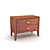 Sleek Bedside Cabinet: Modern Design, High-Quality Materials 3D model small image 1