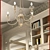 Elegant Massive Chandelier & Sconce 3D model small image 1