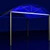 Illuminated Blue Gazebo 3D model small image 1