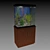 Modern Tumba Aquarium 3D model small image 1