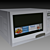 Panasonic Countertop Microwave 3D model small image 1