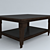 Classic Magazine Table 3D model small image 1