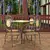 Cafe-Ready Wrought Iron Furniture 3D model small image 1