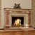 Fireside Time: Fireplace and Watches 3D model small image 1