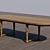 Italian Dining Table 3D model small image 1