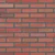 Vibrant Brick Red Wall Tile 3D model small image 1