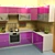 Title: Cozy Corner Kitchen 3D model small image 1