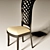 Elegant Art Deco Chair 3D model small image 1