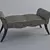 Modern Entryway Bench 3D model small image 1