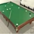 Pyramid Billiard Table - 9ft 3D model small image 1