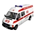 Customized Ambulance Van 3D model small image 1