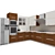 "Scavolini" Kitchen 3D model small image 1