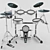 Profi Drum Set: High-Quality Percussion 3D model small image 1