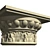 Tuscan Half-Column Capital 3D model small image 1