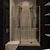 Luxury Double Jacuzzi Shower – Procedural Materials, Glass Aluminum Acrylic 3D model small image 1