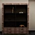 Compact Storage Solution: 4-Door Wardrobe 3D model small image 1