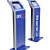 Smart Info Terminal: Centralized Information Hub 3D model small image 1