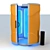 Vertical Sunbed: The Ultimate Tanning Experience 3D model small image 1