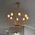 Elegant Axo Light Chandelier 3D model small image 1