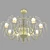 Elegance Illuminated: Crystal Chandelier 3D model small image 1