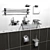 Essential Bathroom Accessories 3D model small image 1