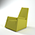 Elegant Jun@Jil Armchair 3D model small image 1