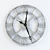 Title: Metal Wall Clock 3D model small image 1