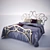 Elegant Dream Bed 3D model small image 1