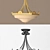 Elegant Crystal Chandelier 3D model small image 1