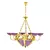 Elegant Crystal Chandelier 3D model small image 1