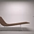 Modern Trenza Chaise Longue: Sleek & Versatile 3D model small image 1