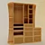 Textured Wardrobe 3D model small image 1