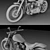 Sleek Harley Davidson Bike 3D model small image 1