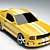 Ultimate Performance: 01-Mustang GTR 3D model small image 1