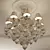 Elegant Crystal Chandelier 3D model small image 1