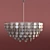 Elegant Laura Ashley Chandelier 3D model small image 1