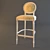 Elevate your seating: Modern Bar Stool 3D model small image 1