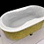 Elegant Ravak Arnica Bath 3D model small image 1