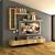 TV Surround Shelves 3D model small image 1