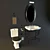 Complete Bathroom Plumbing Set 3D model small image 1