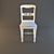 Halley Provence Chair for Children 3D model small image 1