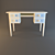 Title: Provence Halley Kids Desk 3D model small image 1