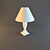 Elegant Halley Provence Lamp 3D model small image 1