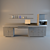 Efficient Kitchen Workspace 3D model small image 1