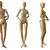 Versatile Wooden Mannequin: Perfect for Decoration & Advertising 3D model small image 1