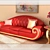 Calypso Textured Sofa 3D model small image 1