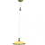Elegant Austrian Hanging Lamp 3D model small image 1