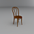 Elegant Venecia Chair 3D model small image 1